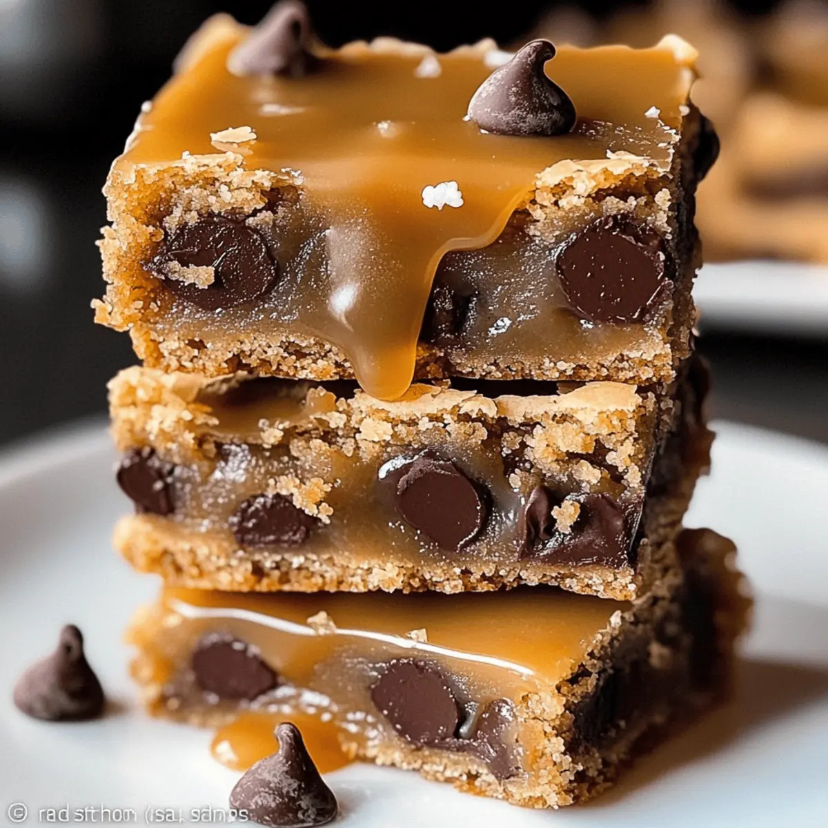 Decadent Salted Caramel Chocolate Chip Cookie Bars You’ll Love
