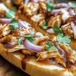 BBQ French Bread Pizza