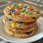 Chewy M&M Cookies