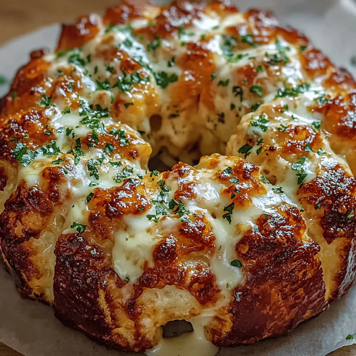 Deliciously Cheesy Chicken Alfredo Monkey Bread You’ll Love