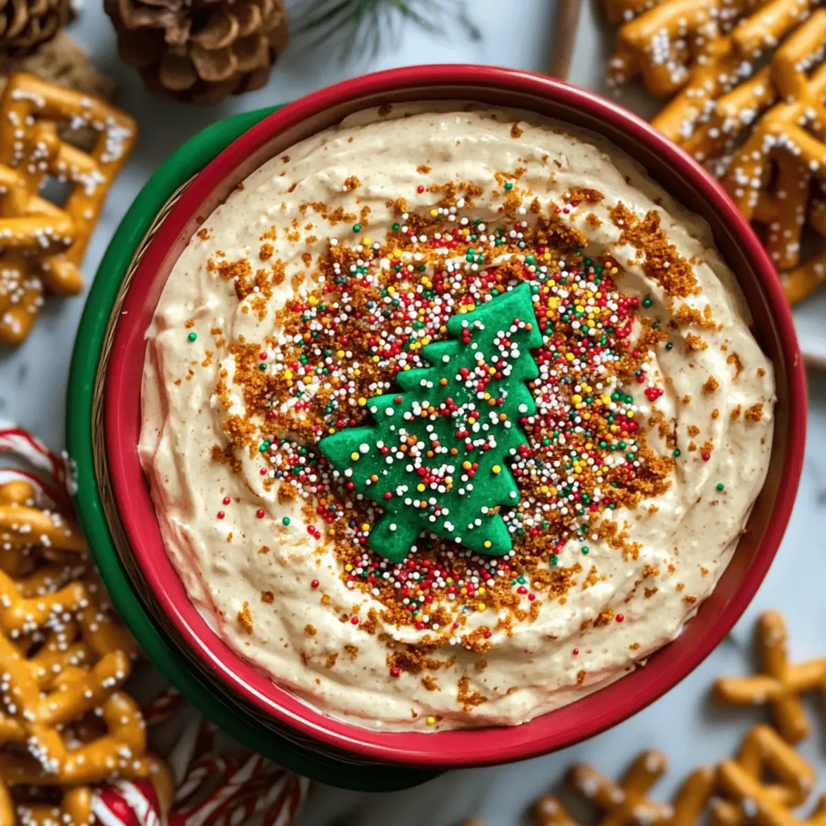 Christmas Tree Cake Dip