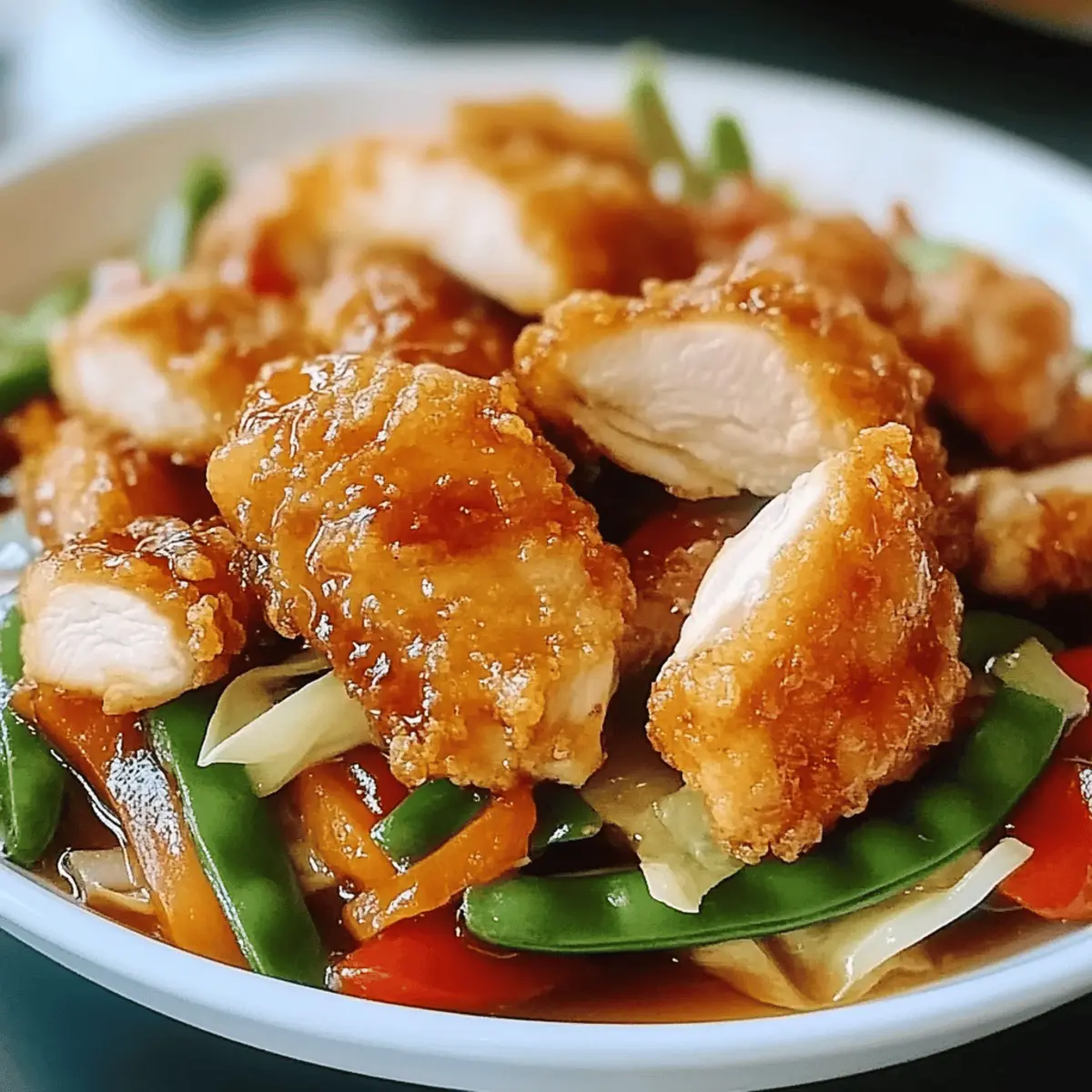 Crispy Polynesian Chicken
