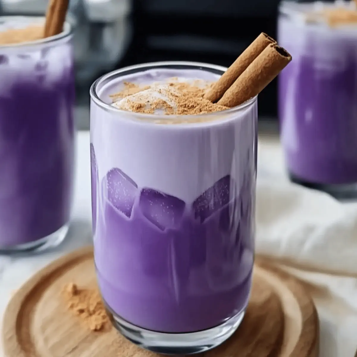 Delicious Ube Horchata