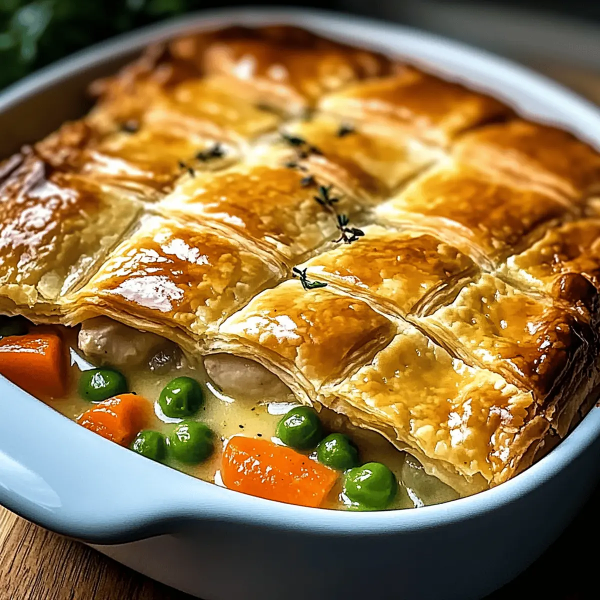 Easy Chicken Pot Pie Casserole
