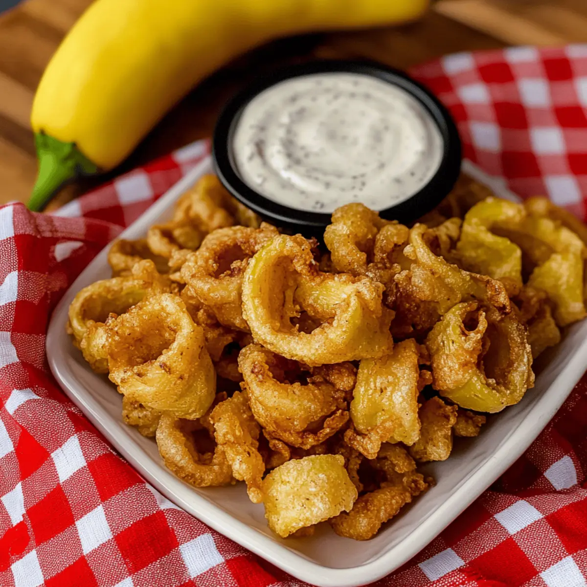 Fried Banana Peppers