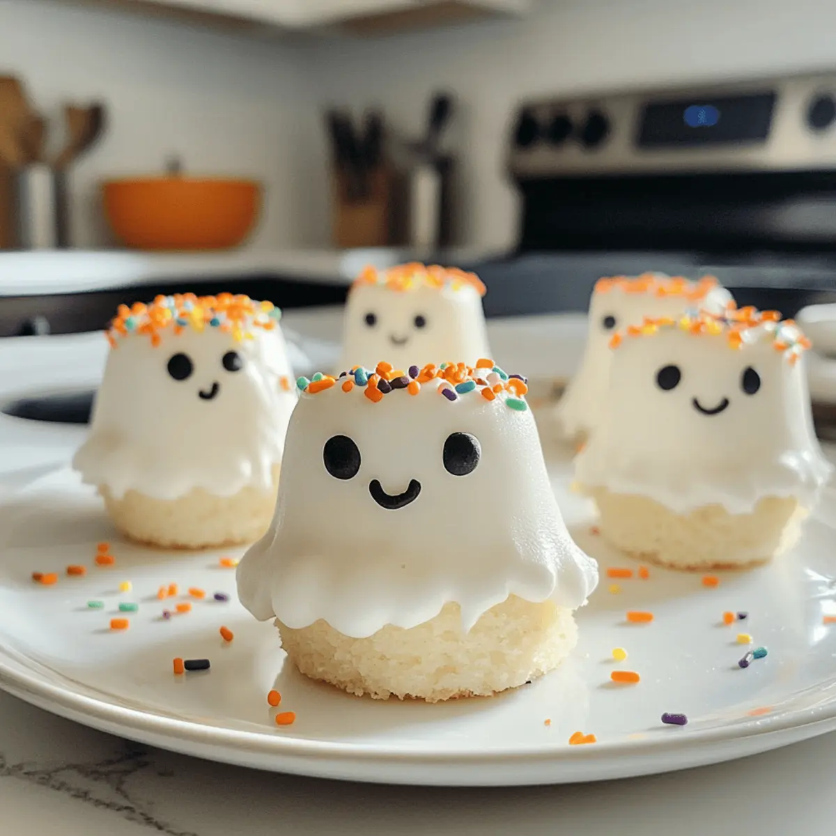Ghost Mini Cake Pans
