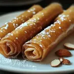 Honey and Almond Cigars