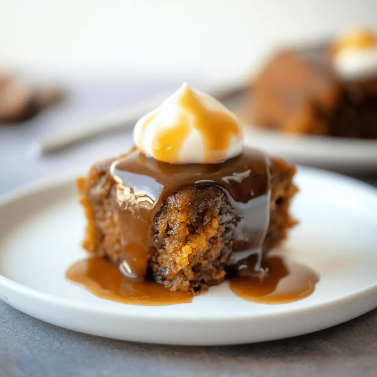Irresistible Pumpkin Chai Sticky Toffee Pudding Delight