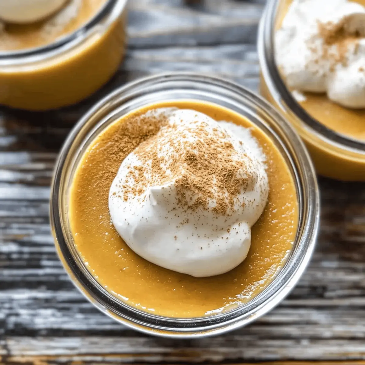 Creamy Pumpkin Pot de Crème with Irresistible Maple Whipped Cream