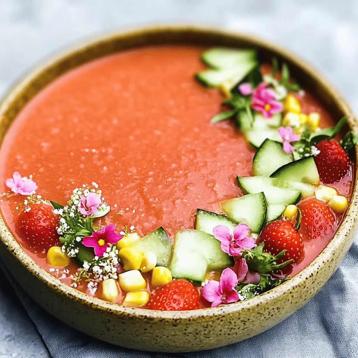 Refreshing Watermelon Gazpacho: Chill Out with This Summer Treat