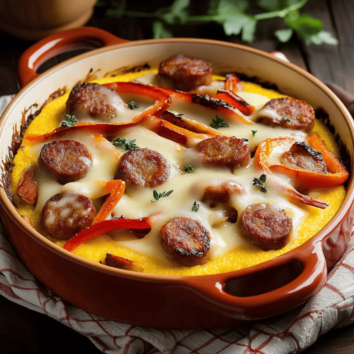 Sausage and Polenta Bake: A Cozy Comfort Food Delight