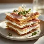 Savory Mille-Feuille with Lemon Ricotta & Prosciutto