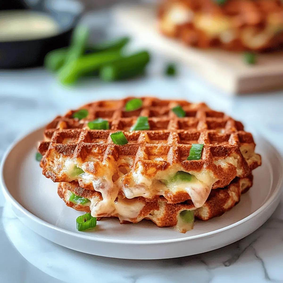 Savory Tuna Melt Chaffle: A Keto Twist on Comfort Food