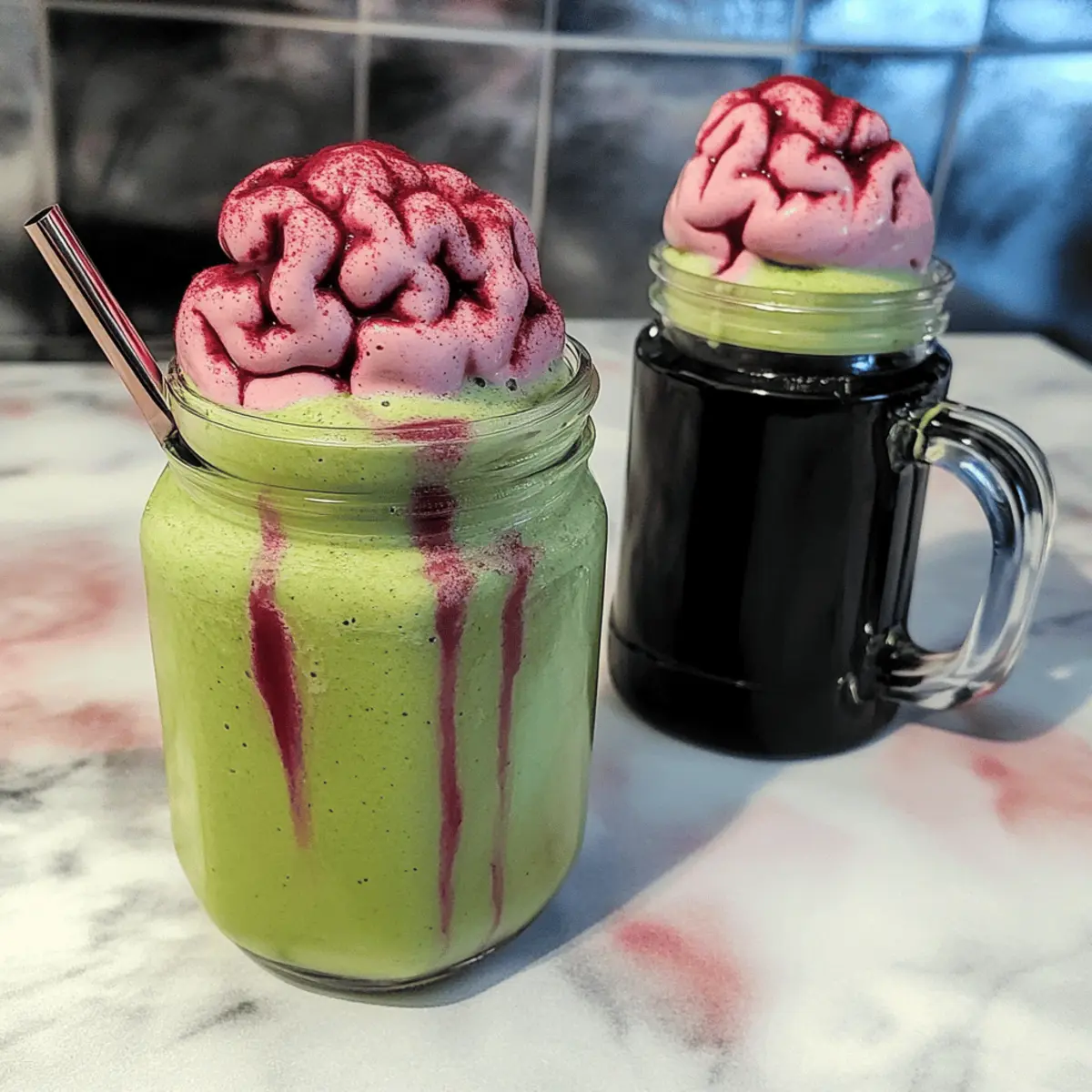 Vegan Starbucks Zombie Frappuccino for Guilt-Free Halloween Fun