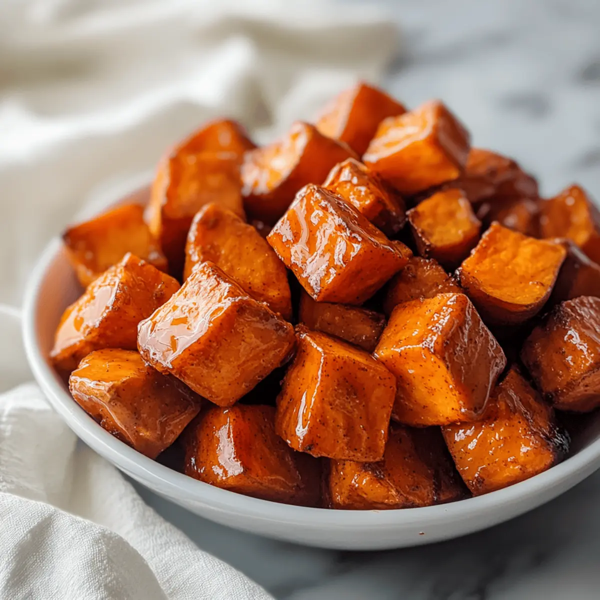 Tasty Cinnamon Butter Baked Sweet Potato Bliss in Every Bite