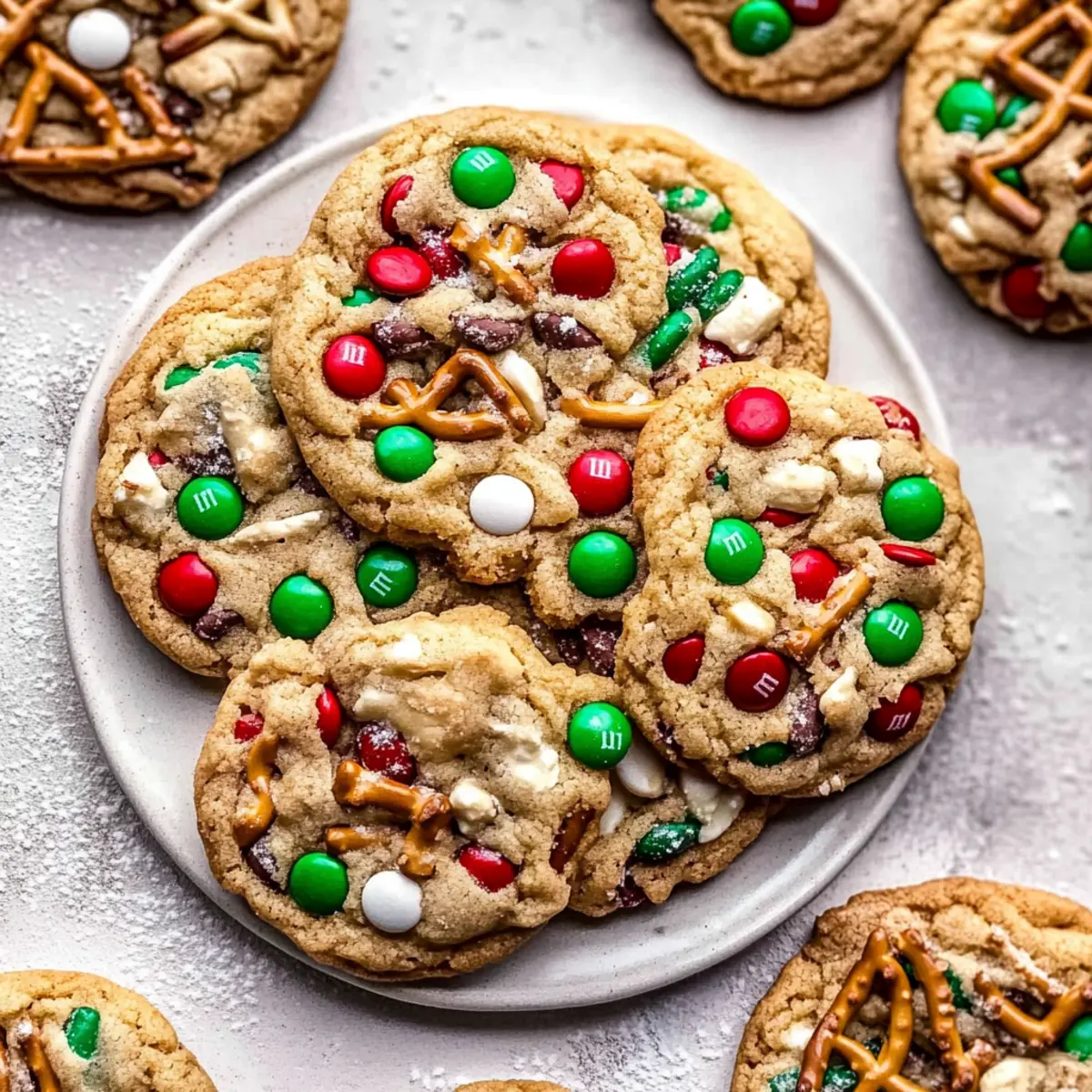 Chewy Christmas Kitchen Sink Cookies for Sweet Holiday Joy