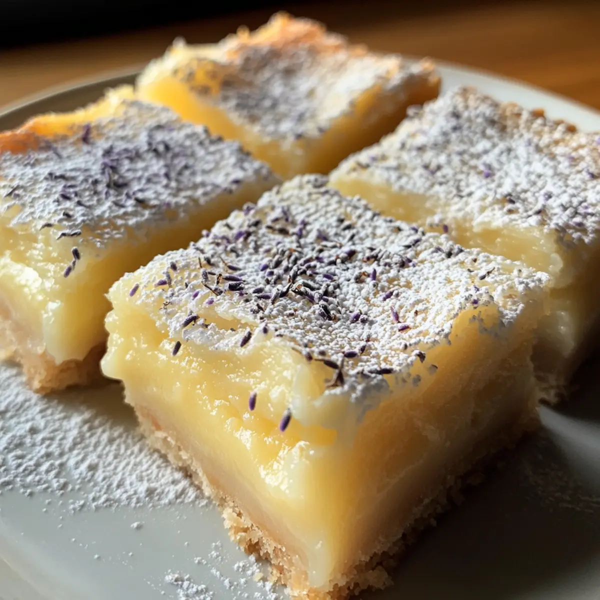 Lavender Lemon Bars: A Refreshing Floral Dessert Delight