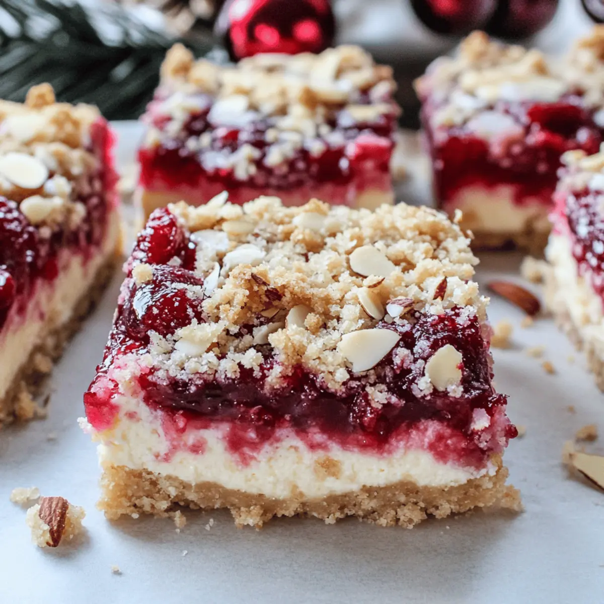 Irresistibly Creamy Christmas Cheesecake Bars You’ll Love
