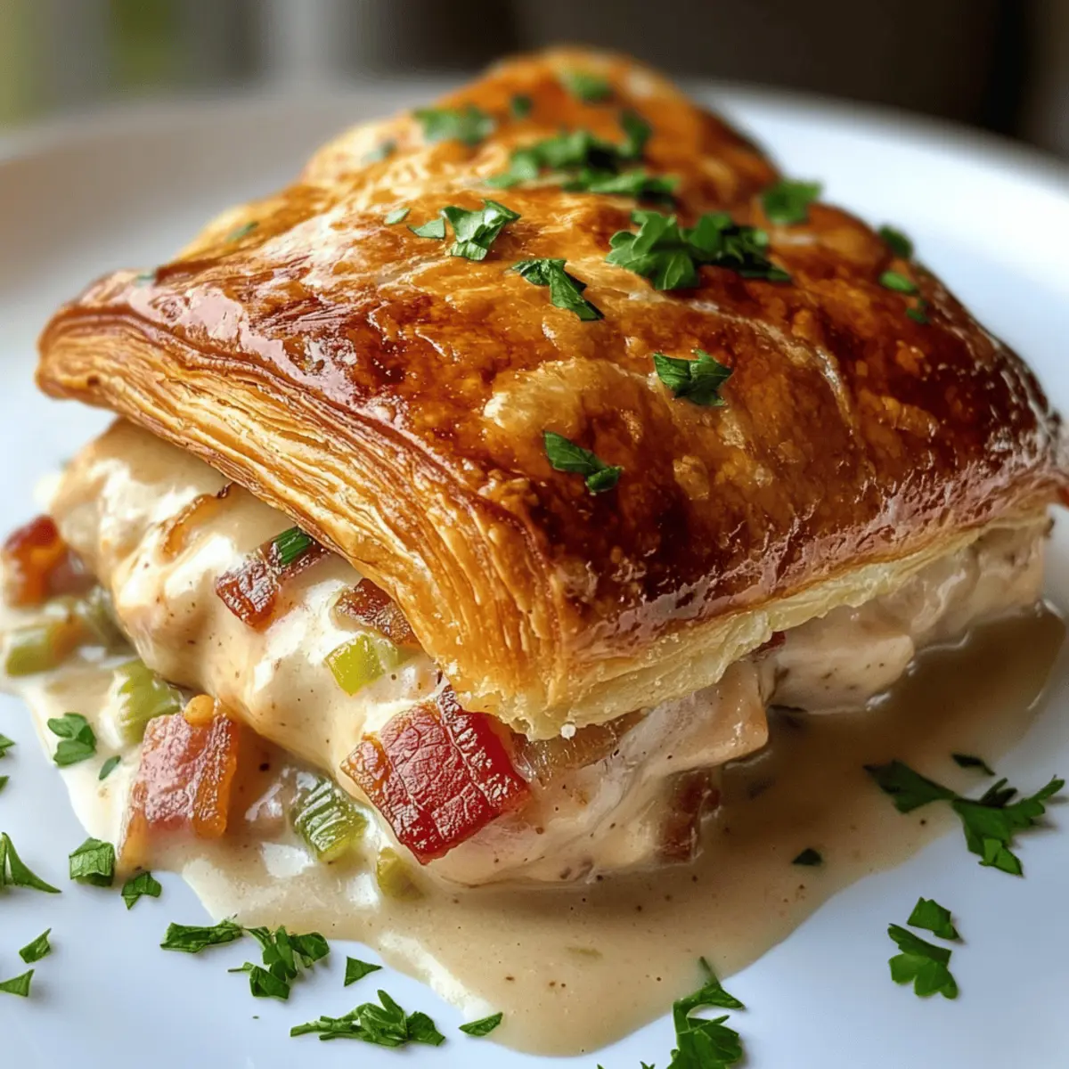 Irresistible Creamy Chicken Vol-au-Vent for Effortless Elegance