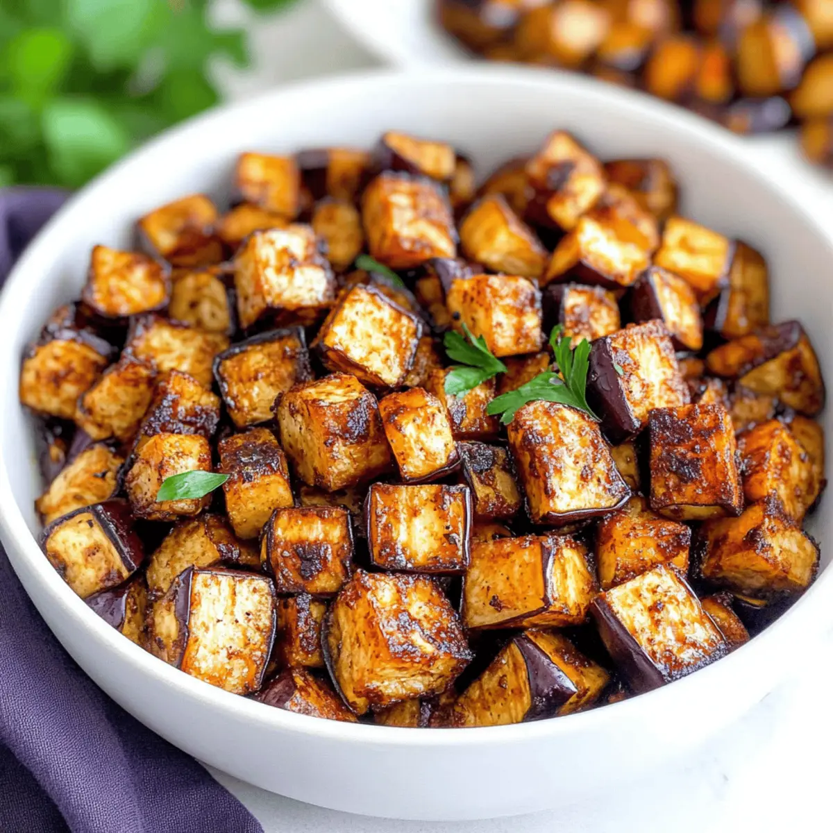 Low-Calorie Air Fryer Eggplant