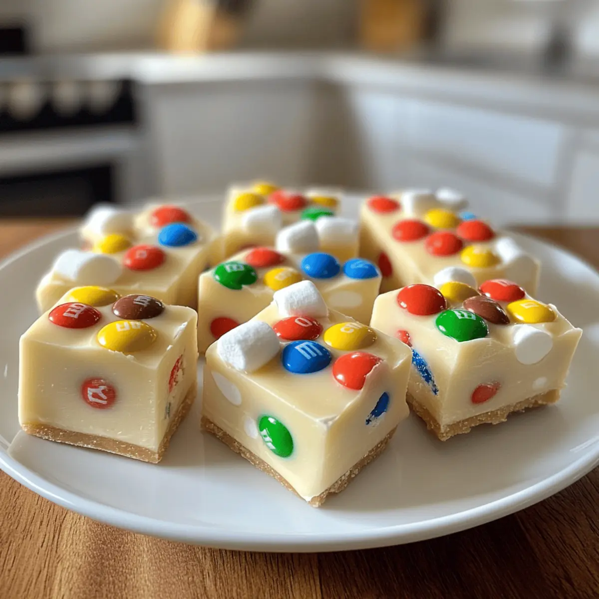 Marshmallow M&M Fudge: The No-Bake Treat You'll Love