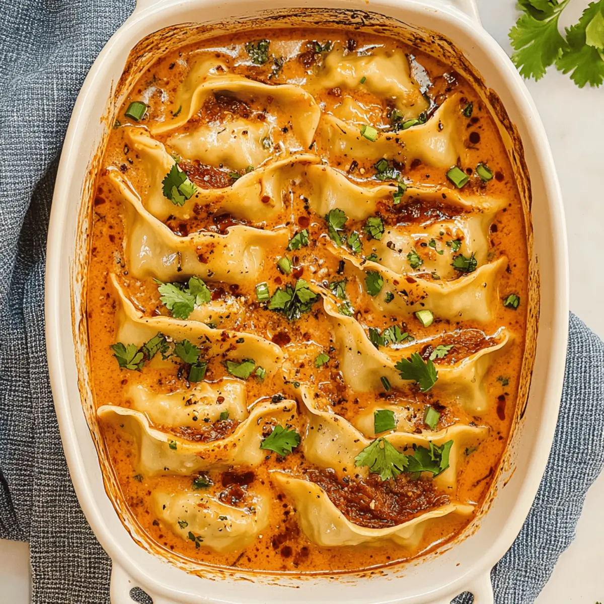 Ultimate Viral Trader Joe’s Dumpling Bake You’ll Crave