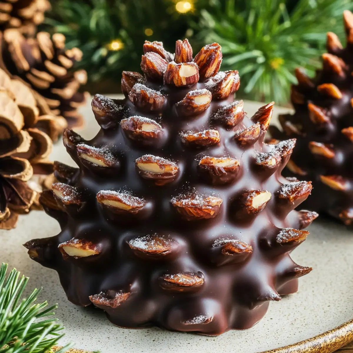 Crave These Viral Pine Cone Brownies - Vegan & Gluten-Free!