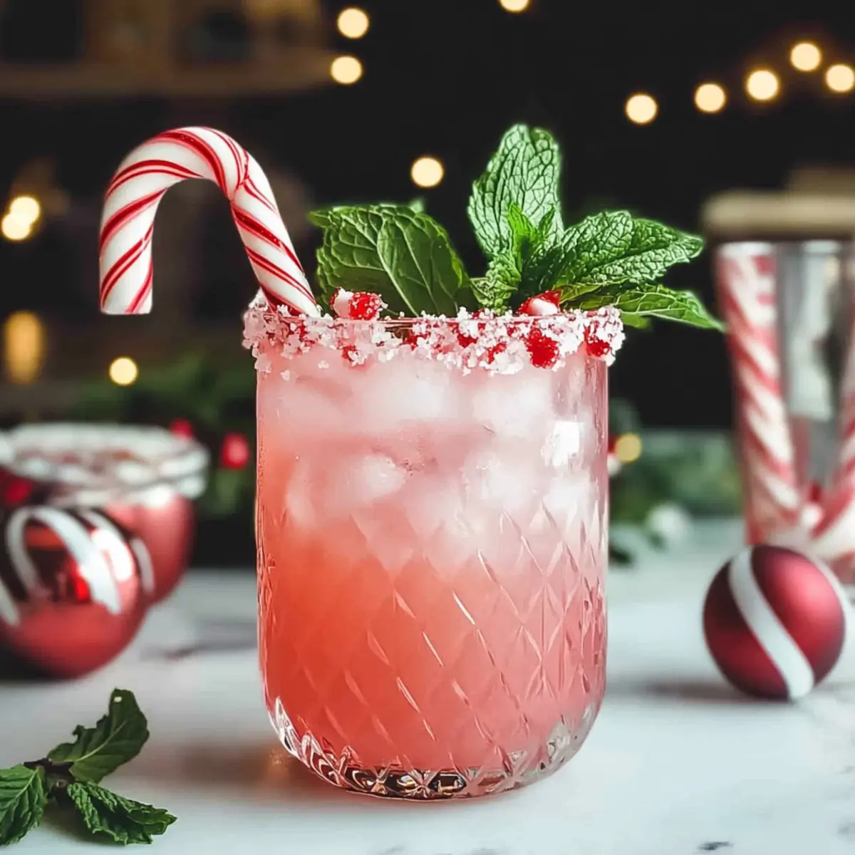 Candy Cane Cooler Mocktail: A Festive Sip for the Holidays