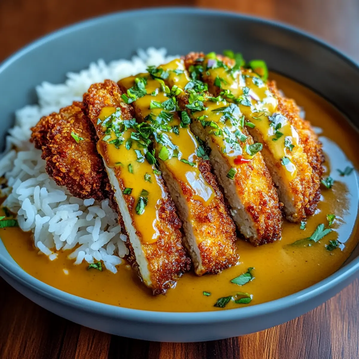 Tofu Katsu Curry