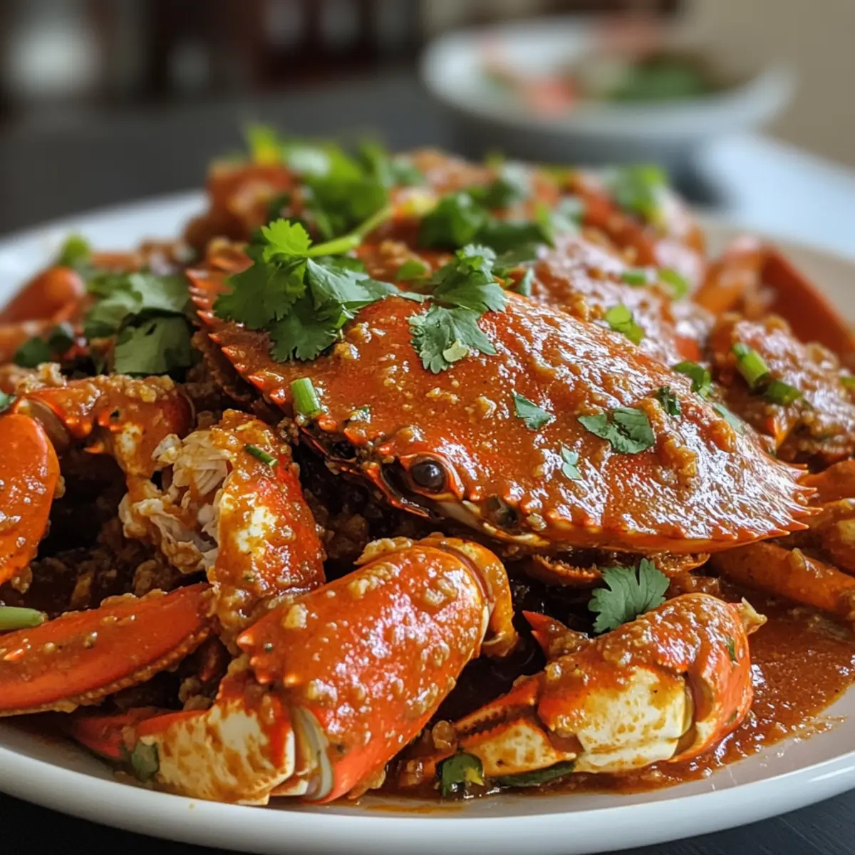 Singaporean Chilli Crab