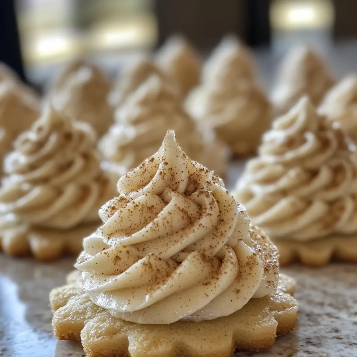 Creamy Frosted Holiday Eggnog Cookies for Festive Cheer