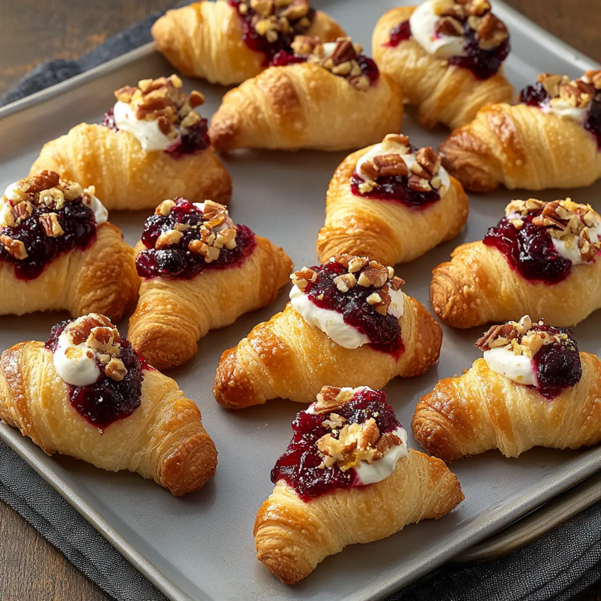 Delicious Cranberry Cream Cheese Crescent Bites for Fall Fun