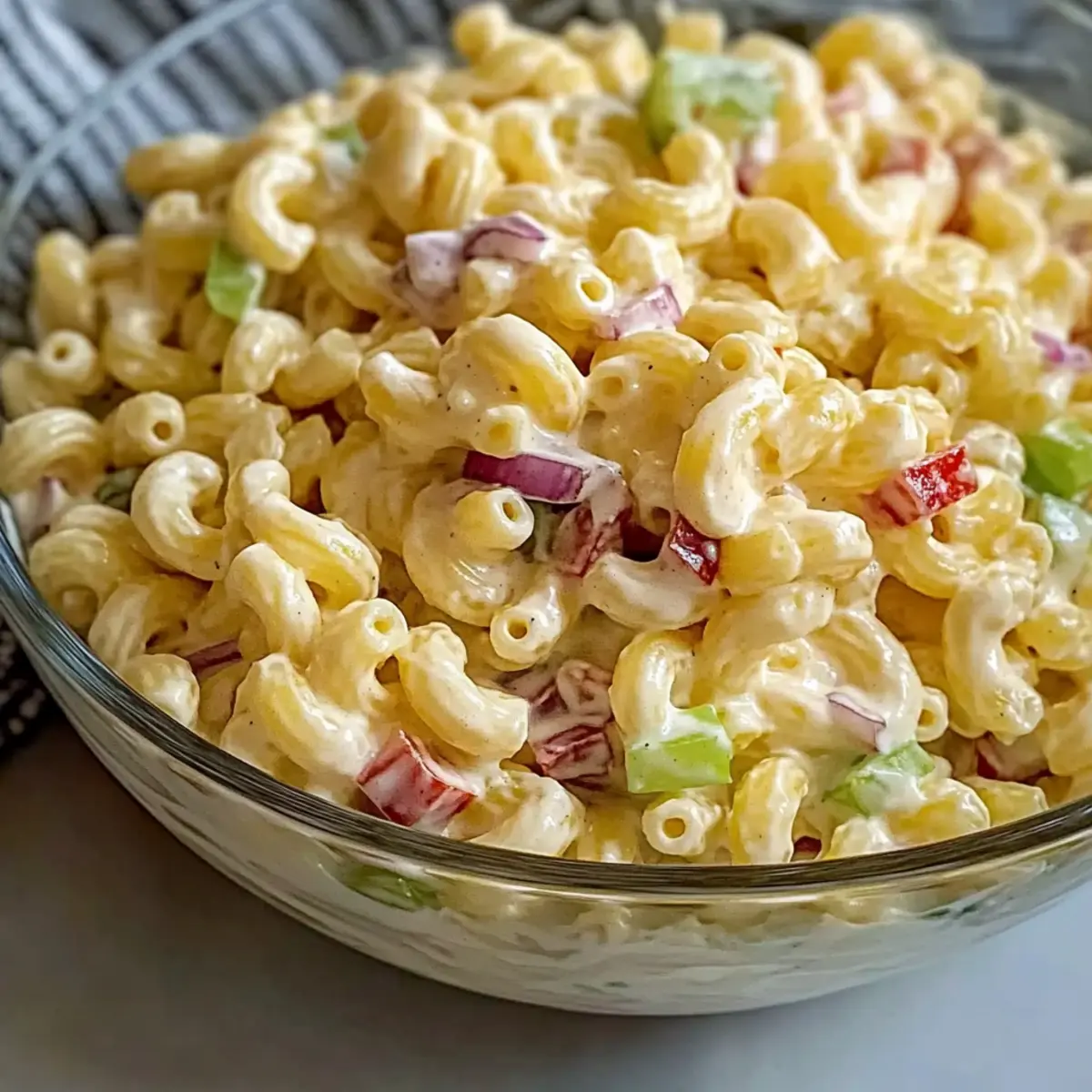 Guy Fieri’s Macaroni Salad: Creamy, Crunchy BBQ Bliss