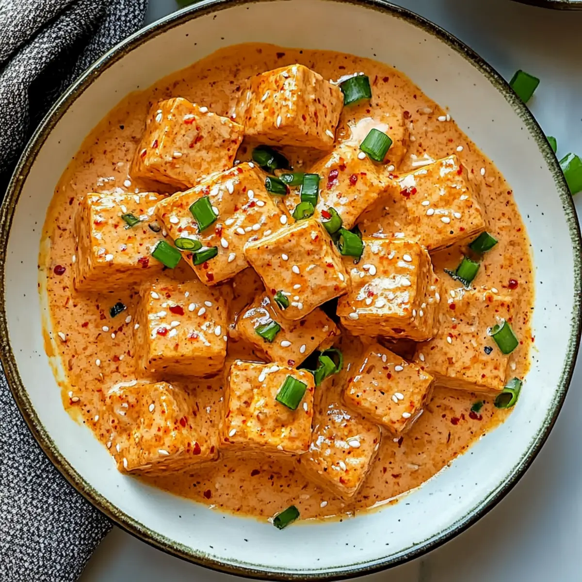 Delicious Spicy Tofu