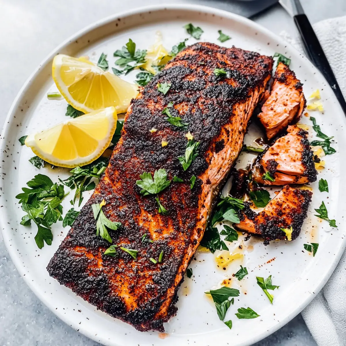 Zesty Sumac Blackened Salmon for Quick Gourmet Nights