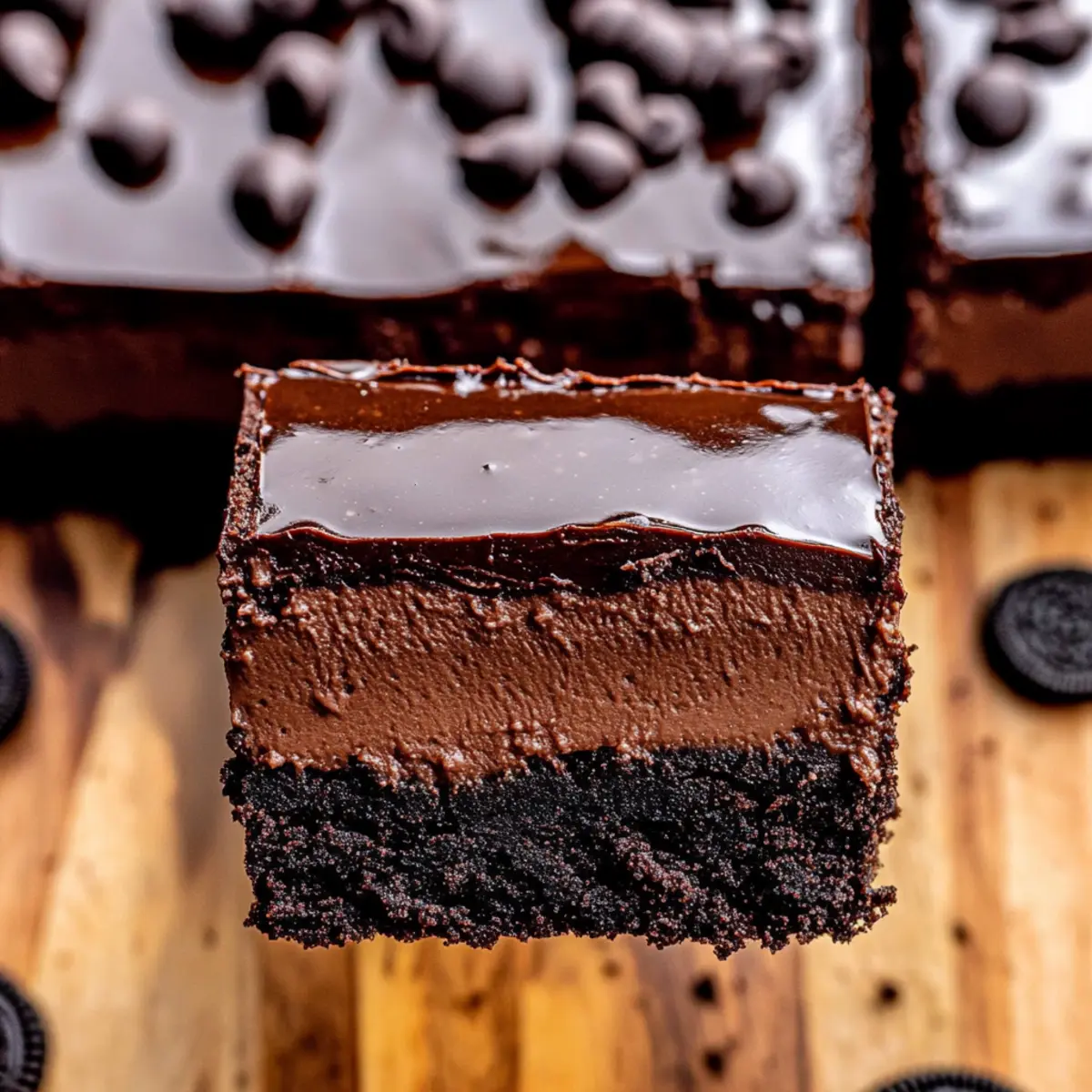 Chocolate Cheesecake Bars