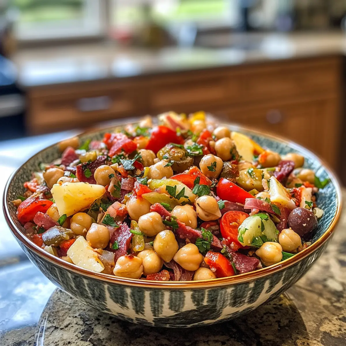 Italian Chickpea Salad: Bright, Flavor-Packed Potluck Winner