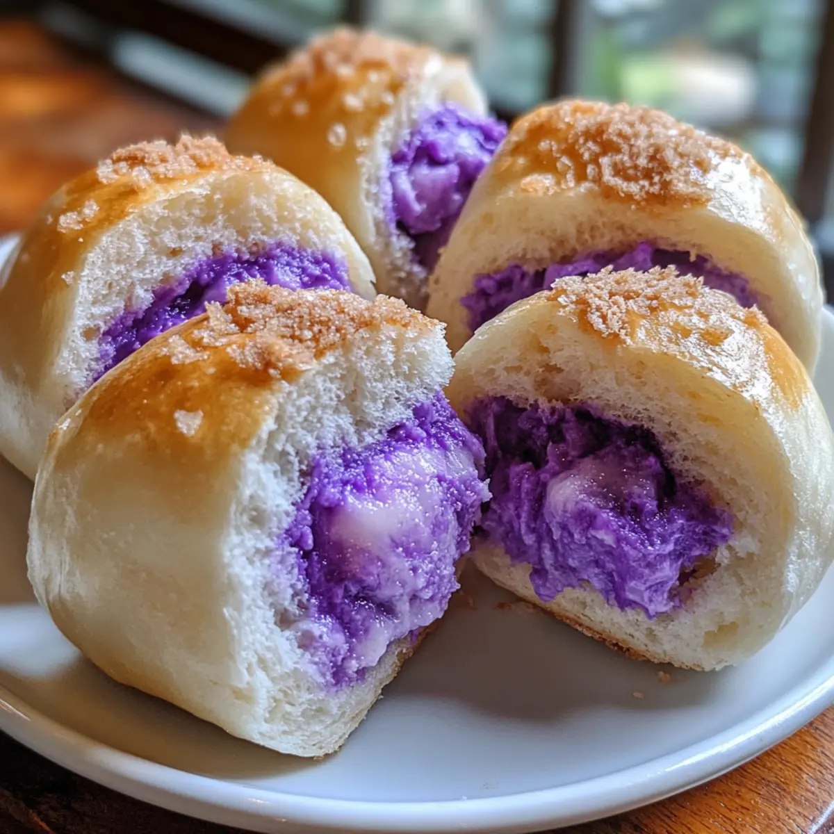 Vegan Ube and Cheese Pandesal: A Flavorful Twist on Tradition