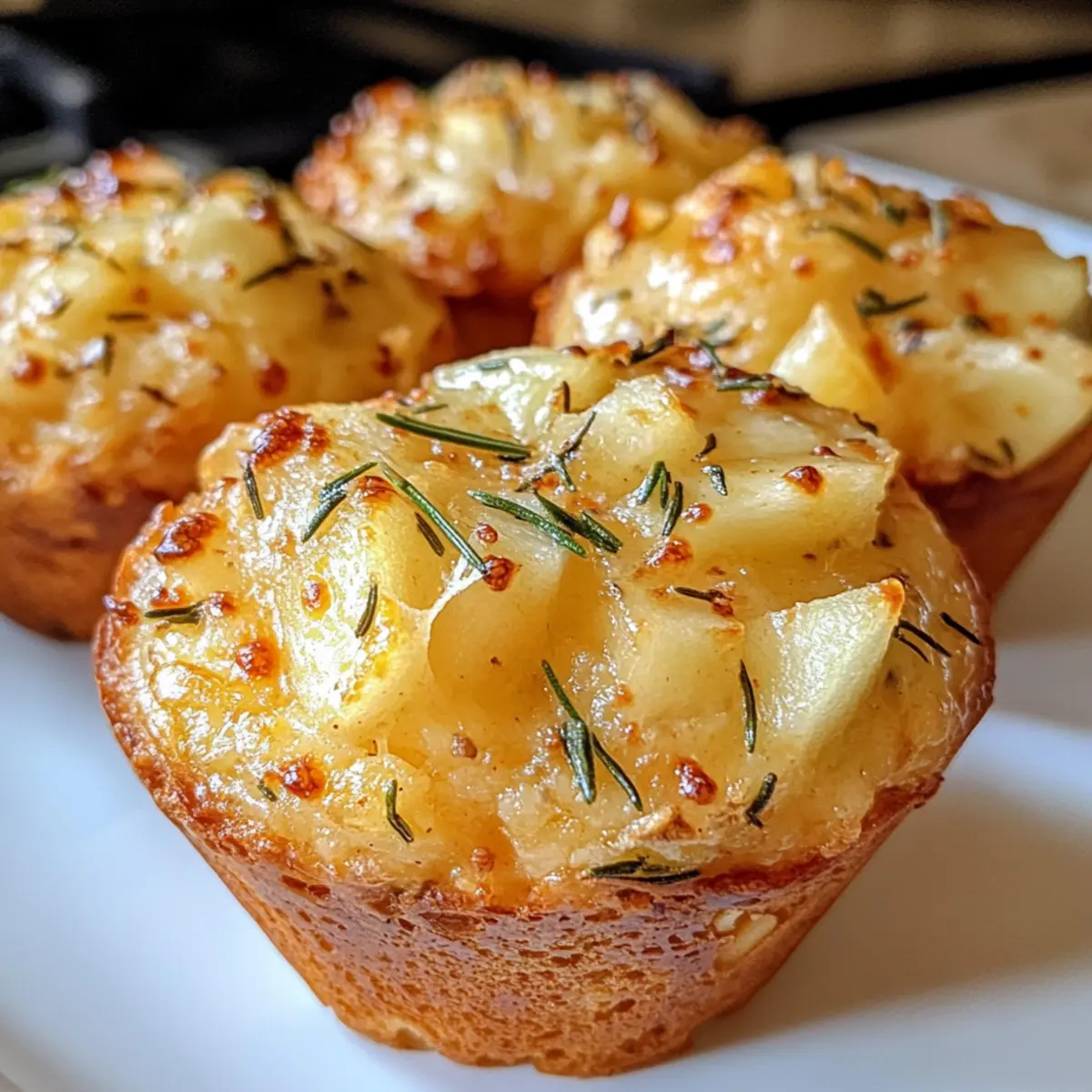 Delicious Apple Cheddar Muffins with Rosemary for Any Snack