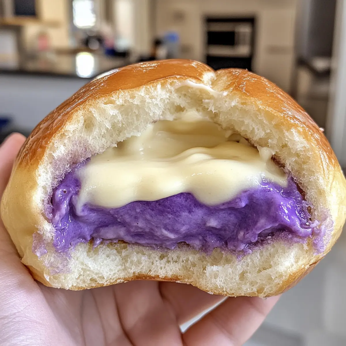 Delicious Vegan Ube and Cheese Pandesal: A Sweet Twist