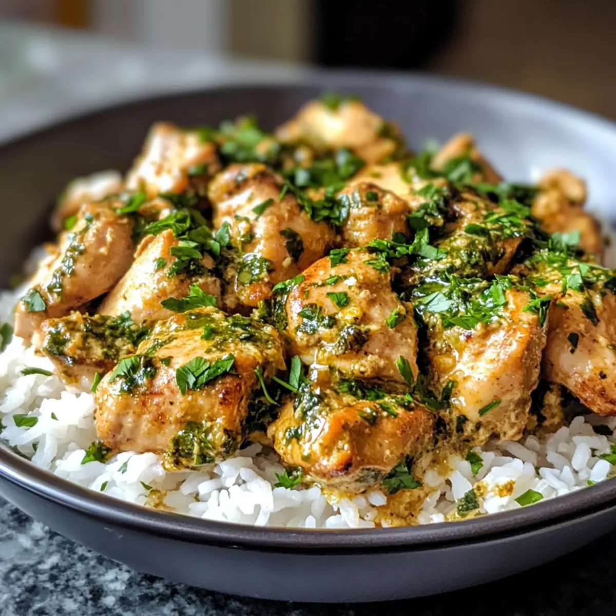 Delicious Herb Chicken & Basmati Rice for Cozy Nights