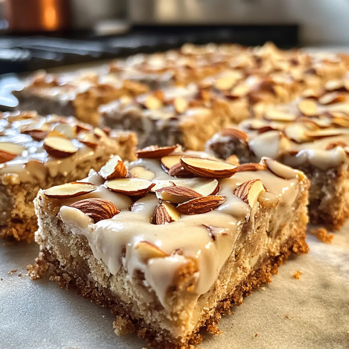 Delightful Scandinavian Almond Bars for Cozy Gatherings