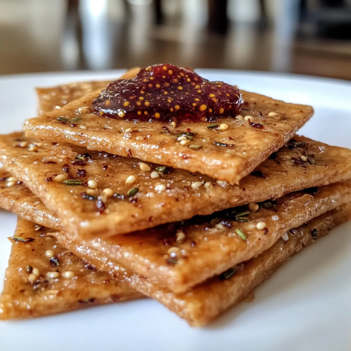 Sweet and Savory Rosemary and Spiced Fig Thumbprints Delight