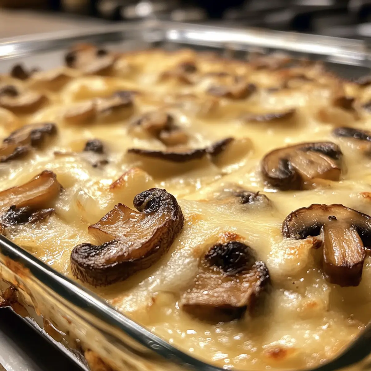 Cheesy Mushroom Casserole: A Creamy Keto Comfort Dish