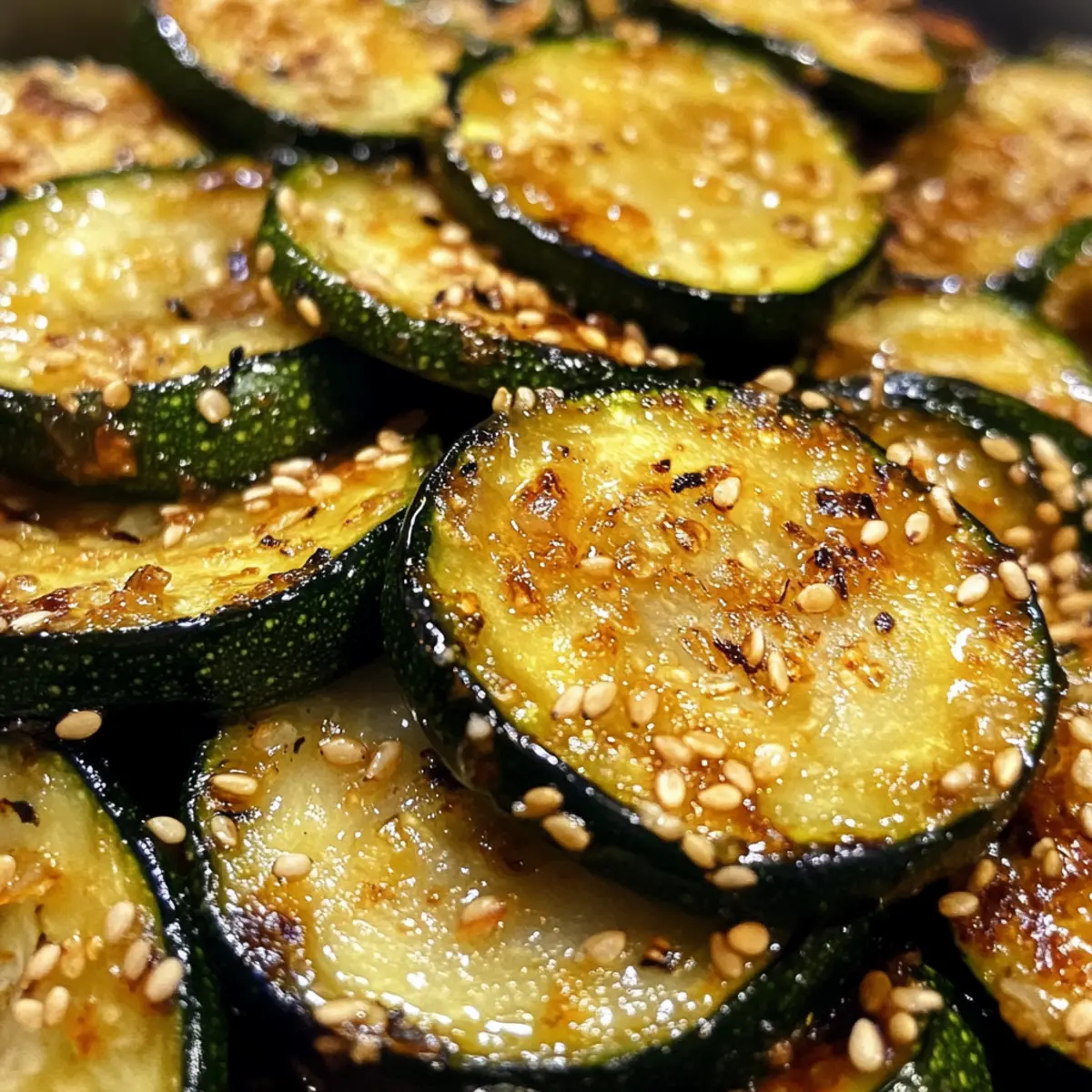 Tasty Asian Zucchini Side