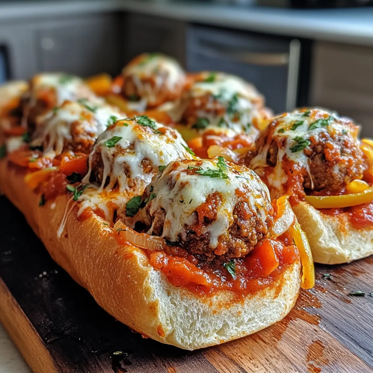 Savory Meatball Subs That Bring Comfort to Your Table