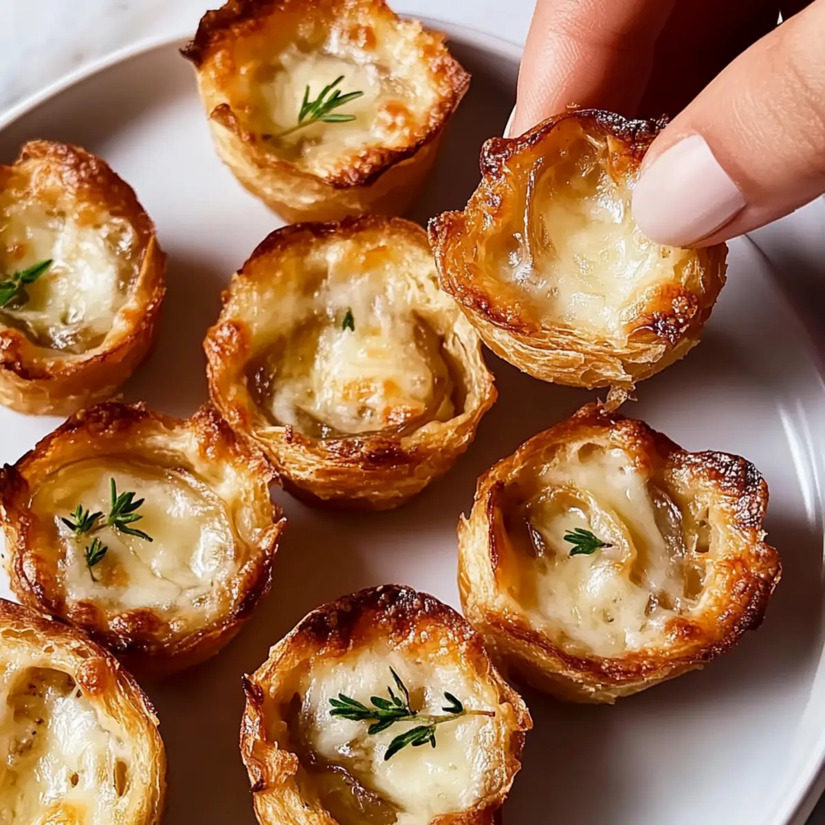 French Onion Soup Bites Recipe
