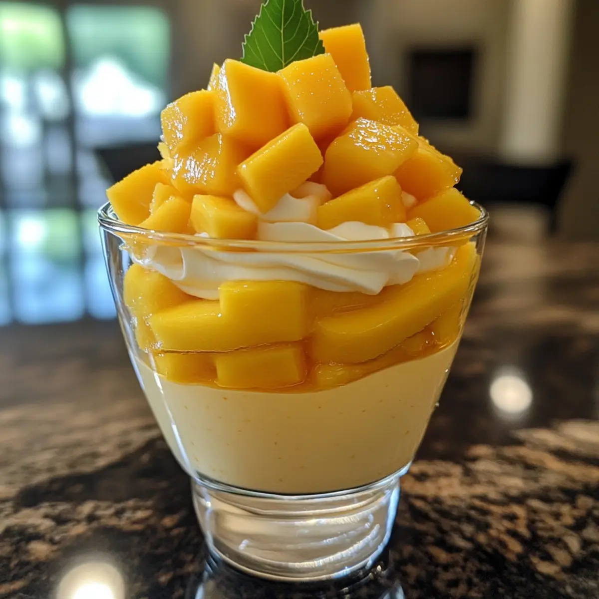 Creamy 3 Ingredient Mango Mousse That's Eggless and Irresistible