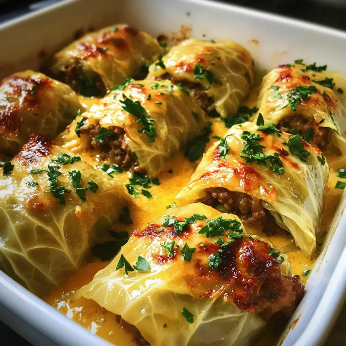 Savory Stuffed Cabbage Rolls in Creamy Egg-Lemon Sauce