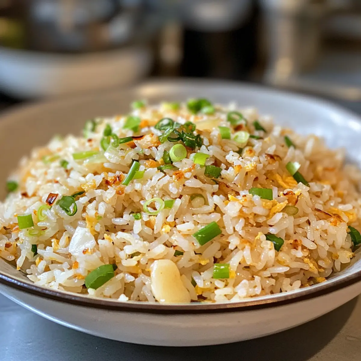 Irresistible Garlic Fried Rice in Just 15 Minutes